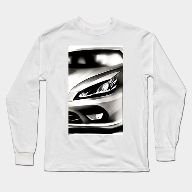 Car Long Sleeve T-Shirt by thegazelstore